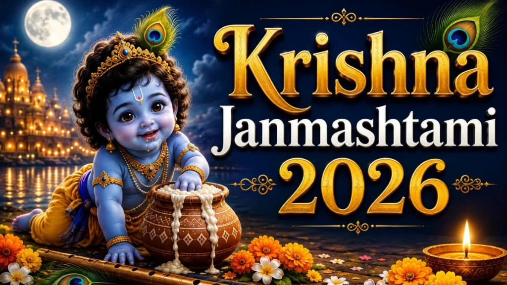 Krishna Janmashtami 2026 – भगवान श्री कृष्ण का जन्म